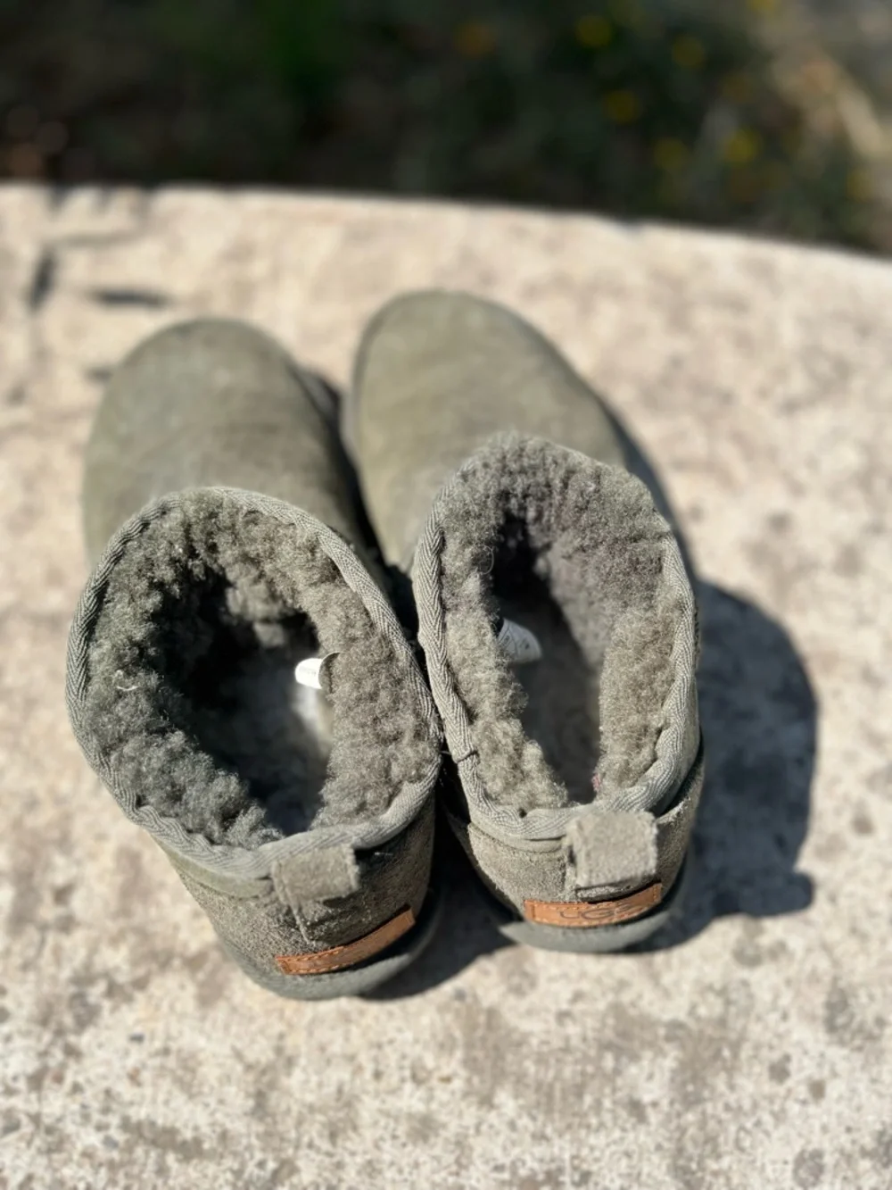 UGG Women’s Ultra Mini Boots in Gray